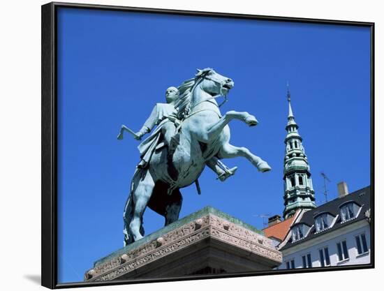 Absalon Monument, Hojbro Plads, Copenhagen, Denmark, Scandinavia-Hans Peter Merten-Framed Photographic Print