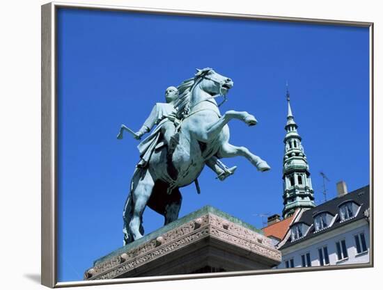 Absalon Monument, Hojbro Plads, Copenhagen, Denmark, Scandinavia-Hans Peter Merten-Framed Photographic Print