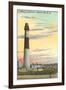 Absecon Lighthouse, Atlantic City, New Jersey-null-Framed Art Print