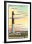 Absecon Lighthouse, Atlantic City, New Jersey-null-Framed Art Print