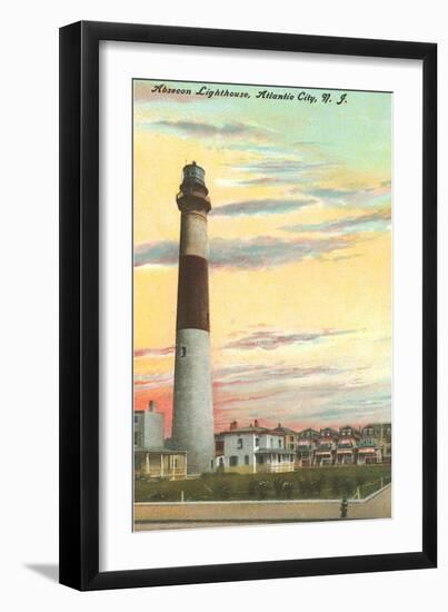 Absecon Lighthouse, Atlantic City, New Jersey-null-Framed Art Print