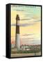 Absecon Lighthouse, Atlantic City, New Jersey-null-Framed Stretched Canvas