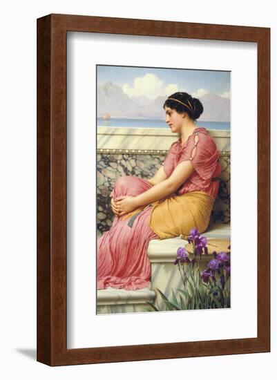 Absence Makes the Heart Grow Fonder-John William Godward-Framed Premium Giclee Print