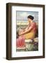 Absence Makes the Heart Grow Fonder-John William Godward-Framed Premium Giclee Print