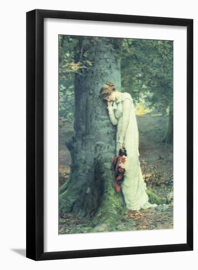 Absence Makes the Heart Grow Fonder-Marcus Stone-Framed Giclee Print