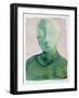 Absent Past, 2023 (W/C on Rag Paper)-Graham Dean-Framed Giclee Print