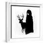 Absentia (White)-Ruben Ireland-Framed Premium Giclee Print