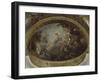 Abside de la chapelle Royale de Versailles : La résurrection-Charles de La Fosse-Framed Giclee Print