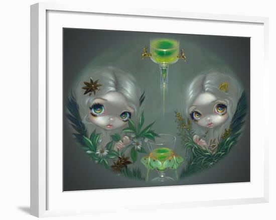 Absinthe: Anise and Artemisia-Jasmine Becket-Griffith-Framed Art Print