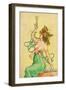 Absinthe Blanqui, c 1900-European School-Framed Giclee Print