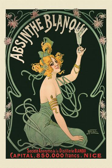 Absinthe Blanqui-null-Lamina Framed Poster