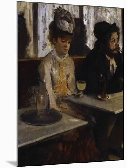 Absinthe, c.1876-Edgar Degas-Mounted Giclee Print