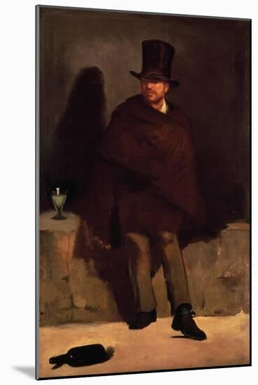 Absinthe Drinker, 1859-Edouard Manet-Mounted Premium Giclee Print