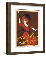 Absinthe Ducros Fils, 1890-Leonetto Cappiello-Framed Art Print