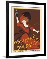 Absinthe Ducros Fils, 1890-Leonetto Cappiello-Framed Art Print