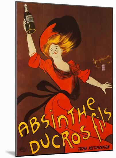 Absinthe Ducros Fils-Leonetto Cappiello-Mounted Art Print