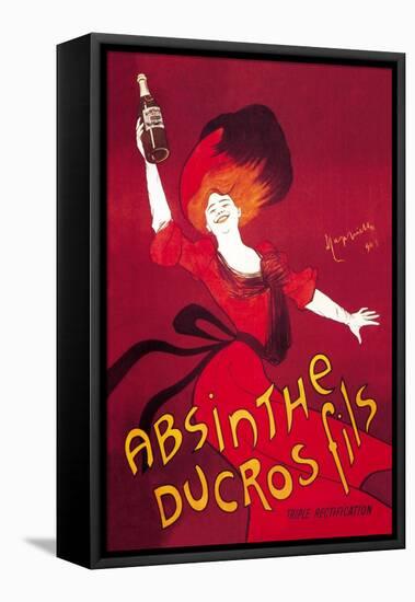 Absinthe Ducros Fils-Leonetto Cappiello-Framed Stretched Canvas