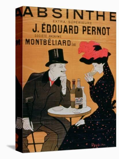 Absinthe Extra Superior', Produced by J. Edward Pernot for Montbeliar, Liquer Mont-Christ-Leonetto Cappiello-Stretched Canvas