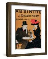 Absinthe Extra Superior', Produced by J. Edward Pernot for Montbeliar, Liquer Mont-Christ-Leonetto Cappiello-Framed Giclee Print