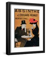 Absinthe Extra Superior', Produced by J. Edward Pernot for Montbeliar, Liquer Mont-Christ-Leonetto Cappiello-Framed Giclee Print