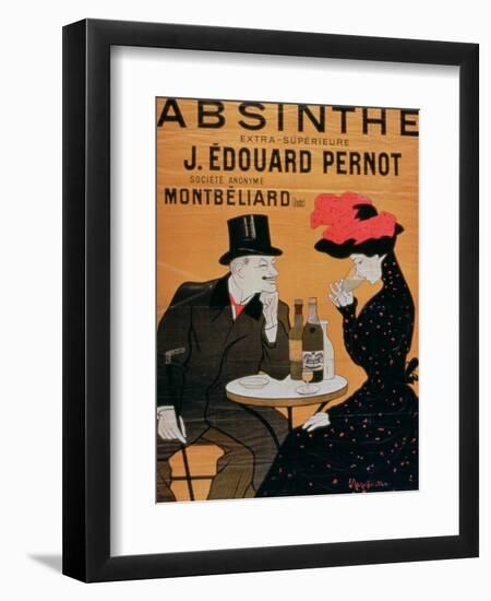 Absinthe Extra Superior', Produced by J. Edward Pernot for Montbeliar, Liquer Mont-Christ-Leonetto Cappiello-Framed Giclee Print