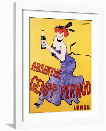 Absinthe Gempp Pernod, 1903-Leonetto Cappiello-Framed Art Print