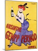 Absinthe Gempp Pernod, 1903-Leonetto Cappiello-Mounted Art Print