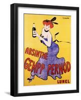 Absinthe Gempp Pernod, 1903-Leonetto Cappiello-Framed Art Print