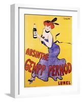 Absinthe Gempp Pernod, 1903-Leonetto Cappiello-Framed Art Print