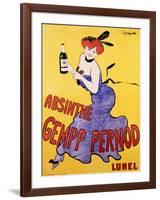 Absinthe Gempp Pernod, 1903-Leonetto Cappiello-Framed Art Print