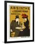 Absinthe. Liqueur Mont-Christ-Leonetto Cappiello-Framed Art Print