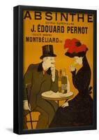Absinthe Liquor Vintage Ad Poster Print-null-Framed Poster