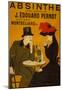 Absinthe Liquor Vintage Ad Poster Print-null-Mounted Poster