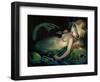 Absinthe Mermaid-Jasmine Becket-Griffith-Framed Art Print