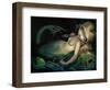 Absinthe Mermaid-Jasmine Becket-Griffith-Framed Art Print