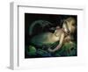 Absinthe Mermaid-Jasmine Becket-Griffith-Framed Art Print