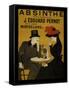 Absinthe, Pernot-Vintage Apple Collection-Framed Stretched Canvas