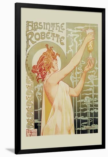 Absinthe Rebette-Privat Livemont-Framed Art Print