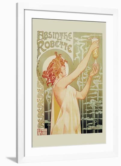 Absinthe Rebette-Privat Livemont-Framed Art Print