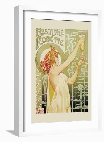 Absinthe Rebette-Privat Livemont-Framed Art Print