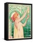 Absinthe Robette - Vintage Advertising Poster, 1896-Henri Privat Livemont-Framed Stretched Canvas