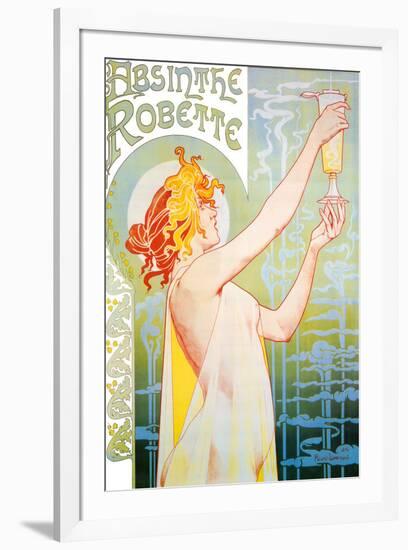 Absinthe Robette-Privat Livemont-Framed Art Print