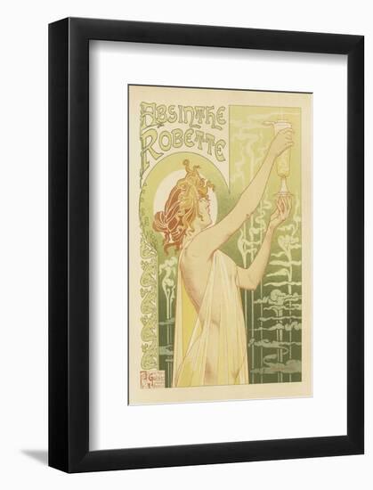 Absinthe Robette-Privat Livemont-Framed Art Print