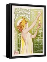 Absinthe Robette-Privat Livemont-Framed Stretched Canvas