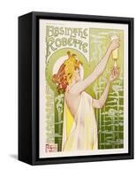 Absinthe Robette-Privat Livemont-Framed Stretched Canvas