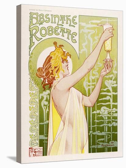 Absinthe Robette-Privat Livemont-Stretched Canvas