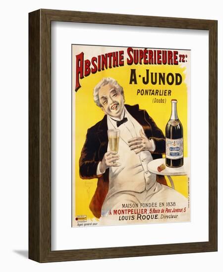 Absinthe Superieure Beverage Poster-null-Framed Giclee Print