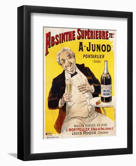 Absinthe Superieure Beverage Poster-null-Framed Giclee Print