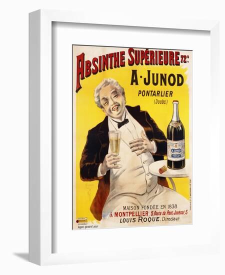 Absinthe Superieure Beverage Poster-null-Framed Giclee Print