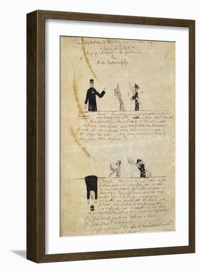 Absinthe/Victor Hugo, C1895-1900-Guillaume Apollinaire-Framed Giclee Print